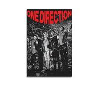 GFUWEWQEGUU One Direction Posters Aesthetic Wall Art Decorative Painting Poster Decor Vintage Canvas for Living Room Bed Room 12x18inch(30x45cm) Unframe-style