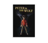 GFUWEWQEGUU Peter & The Wolf Posters Aesthetic Wall Art Decorative Painting Poster Decor Vintage Canvas for Living Room Bed Room 08x12inch(20x30cm) Unframe-style
