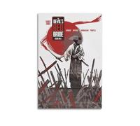 GFUWEWQEGUU The Devil's Red Bride Posters Aesthetic Wall Art Decorative Painting Poster Decor Vintage Canvas for Living Room Bed Room 12x18inch(30x45cm) Unframe-style