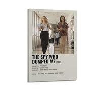 GFUWEWQEGUU The Spy Who Dumped Me1 Posters Aesthetic Wall Art Decorative Painting Poster Decor Vintage Canvas for Living Room Bed Room 20x30inch(50x75cm) Frame-style