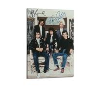 GFUWEWQEGUU The Traveling Wilburys（1） Posters Aesthetic Wall Art Decorative Painting Poster Decor Vintage Canvas for Living Room Bed Room 08x12inch(20x30cm) Frame-style