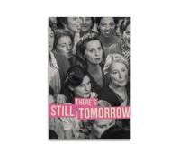 GFUWEWQEGUU There’s Still Tomorrow Movie Posters Aesthetic Wall Art Decorative Painting Poster Decor Vintage Canvas for Living Room Bed Room 16x24inch(40x60cm) Unframe-style