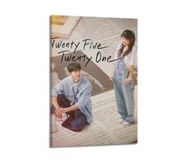 GFUWEWQEGUU Twenty Five Twenty One Posters Aesthetic Wall Art Decorative Painting Poster Decor Vintage Canvas for Living Room Bed Room 24x36inch(60x90cm) Frame-style