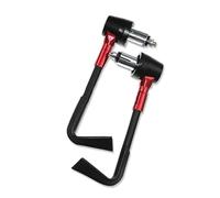 GFVFGNLNNA 7/8" 22mm Universal Motorcycle Handlebar Brake Clutch Levers Protector Hand Guard for YZF-R7 YZFR7 for YZF R7 (Red)