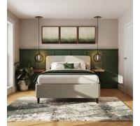 Gfw Addison Ottoman Bed Frame King Grey