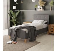 Ashbourne Bed GFW Grey Single