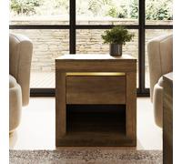 GFW Astley Lamp Table Knotty Oak, Brown
