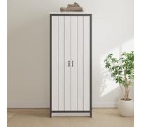 GFW Boston 2 Door Wardrobe in White GFW White