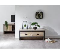 GFW Boston 2 Drawer Coffee Table - Natural