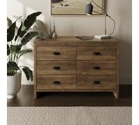 Gfw Boston 3+3 Drawer Chest Knotty Oak