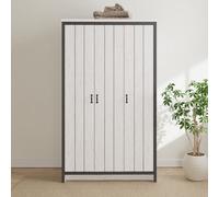 Gfw Boston 3 Door Wardrobe White