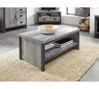 GFW Boston Grey Simple Coffee Table - Size: 48 x 86 x 35cm - Wilko