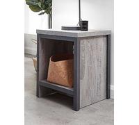 GFW Boston Simple Lamp Table Grey