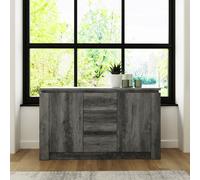 GFW Canyon 2 Door 3 Drawer Sideboard - Grey