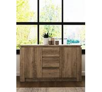 Gfw Canyon 2 Door, 3 Drawer Sideboard Oak