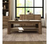 GFW Canyon 3D Oak Effect Coffee Table