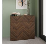 GFW Catania Compact Sideboard in Walnut GFW Walnut