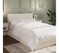 GFW Chiswick Small Double Natural Ottoman Bed, Cream