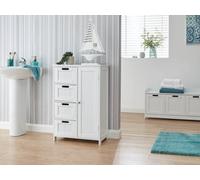 Colonial Multi Cabinet White, White