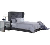 Gfw Dakota Ottoman Storage Bed King Pewter