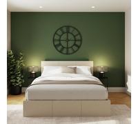 GFW End Lift Kingsize Ottoman Bed Frame - Natural