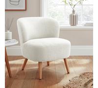GFW Evie Boucle Teddy Accent Chair- Cream
