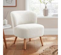 Gfw Evie Boucle Teddy Accent Chair Cream