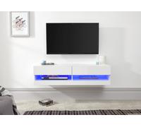 GFW Galicia 120cm LED Wall TV Unit - White