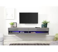 GFW Galicia 150cm LED Wall TV Unit - Grey