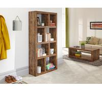 Jakarta Tall Open Shelving Unit - Mango Wood