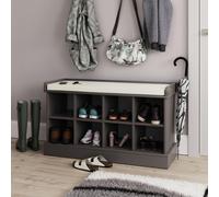 Kempton Shoe Bench - Grey