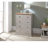 GFW Kendal 2 + 3 Drawer Chest in Grey GFW Grey