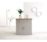 GFW Kendal Compact Sideboard in Grey GFW Grey