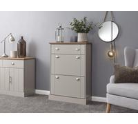Kendal Deluxe Shoe Cabinet - Grey