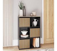 GFW Kube 2X3 Shelf Storage Cube Black