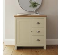GFW Lancaster 1 Door 3 Drawer Multi Unit - Cream