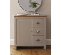Gfw Lancaster 1 Door, 3 Drawer Multi Unit Grey