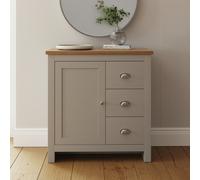 GFW Lancaster 1 Door 3 Drawer Multi Unit - Grey