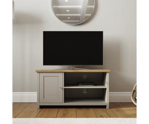 GFW Lancaster 1 Door TV Unit - Grey