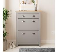 Lancaster 2 Door/1 Drawer Shoe Cabinet