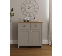 Gfw Lancaster 2 Door, 2 Drawer Sideboard Grey