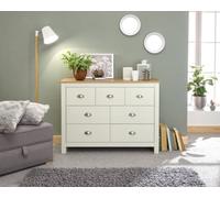 Gfw Lancaster 7 Drawer Chest Cream