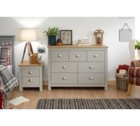 GFW Lancaster Merchants Chest - Grey, Grey