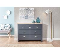 Gfw Lancaster 7 Drawer Chest Slate Blue