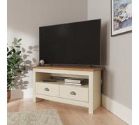 Lancaster Corner TV Unit - Cream