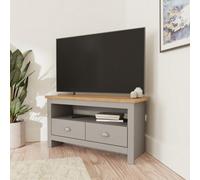 Lancaster Corner TV Unit - Grey