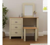 GFW Lancaster Dressing Table Set in Cream GFW Cream