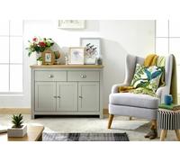 Gfw Lancaster Large Sideboard Grey