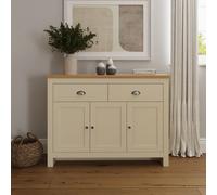 GFW Lancaster Large Sideboard in Cream GFW Cream