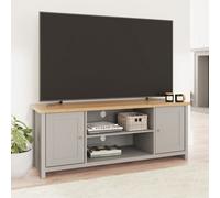 Gfw Lancaster Large Tv Cabinet Grey
